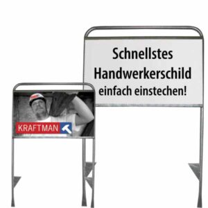 Handwerkerschilder, Bauschild