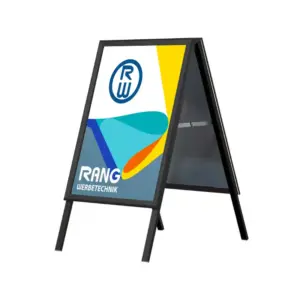 Cityline Kundenstopper 50x70 schwarz Aufsteller