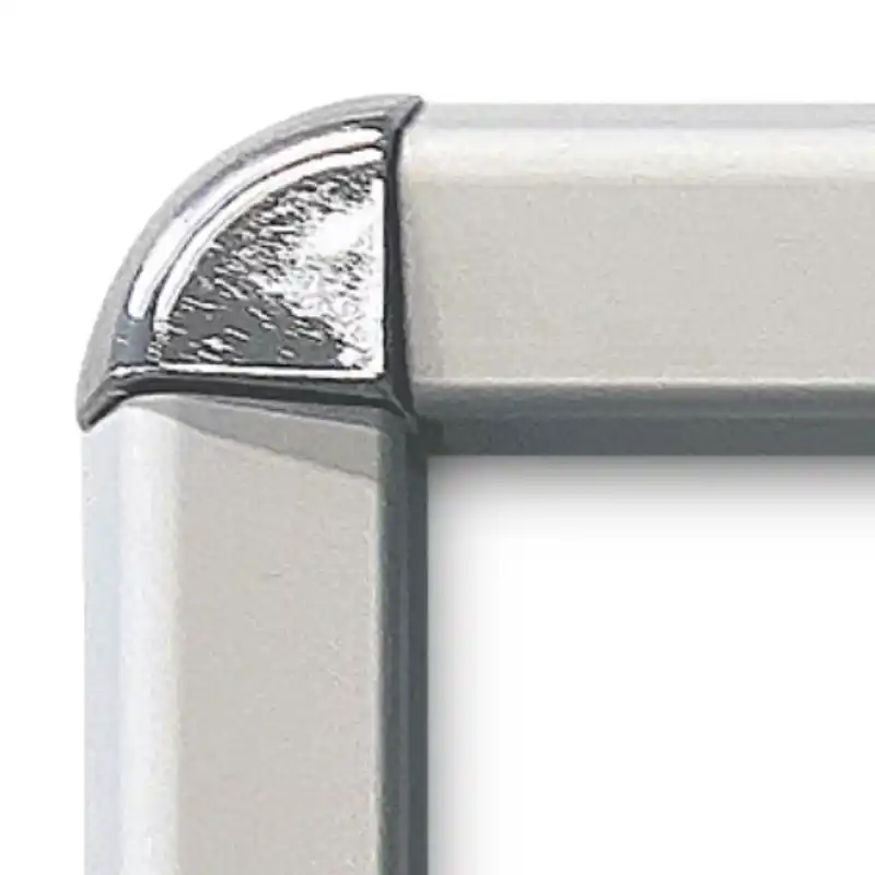 StreetBoard Kundenstopper 70x100 silber runde Ecken