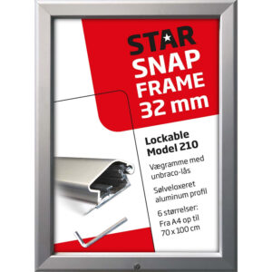 Klapprahmen abschließbar