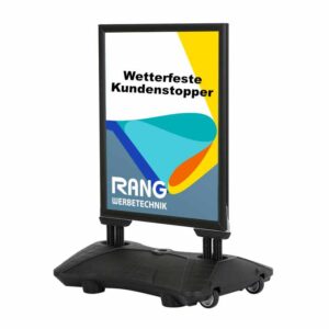 Wasserfüllbare Kundenstopper