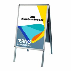 Alu Kundenstopper