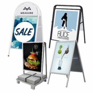 Outdoor Kundenstopper