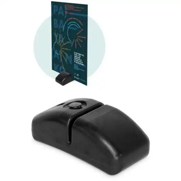 Mobile Halterung für Schilder Wassertank schwarz