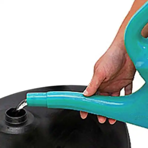 Mobile Halterung für Schilder Wassertank schwarz Wasser