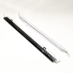 Plakatleisten 100 cm weiß mit Aufhängeösen - Set Set