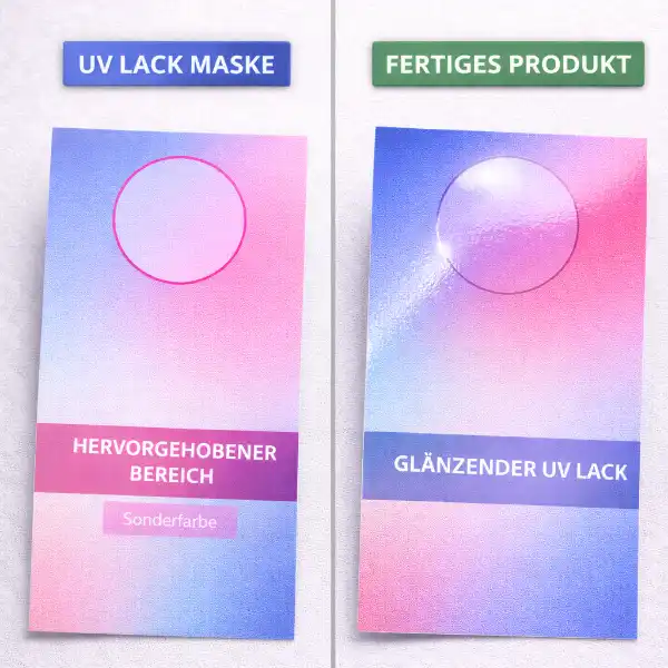 Partieller UV-Lack: So erstellst du die Maske.