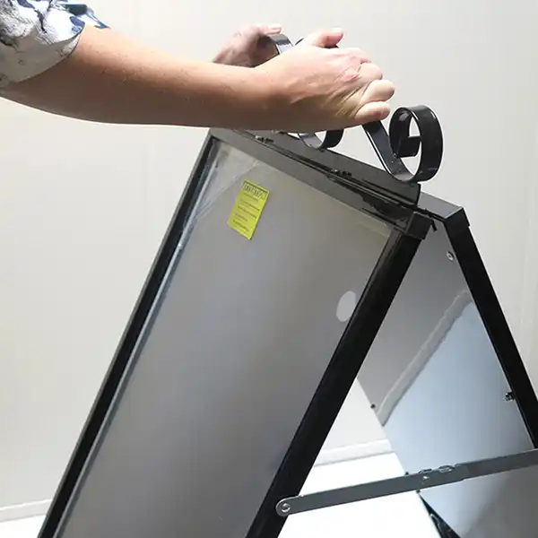 ClassicArt Kundenstopper Antik 50x70 schwarz Plakat