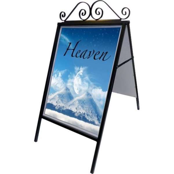 ClassicArt Kundenstopper Antik 50x70 schwarz Plakat